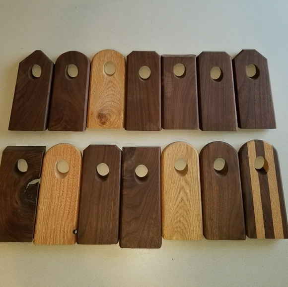 Wooden wine bottle holder - Picture 4 of 4